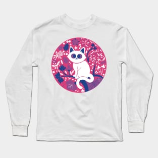 Bisexual Pride Cat Long Sleeve T-Shirt